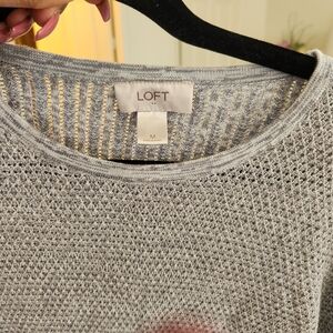 LOFT Women's Gray Sweater